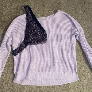 Sweater & Bralette bundle!! 💜💗💜